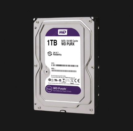 WD PURPLE 1TB DESKTOP HARD (3Y)
