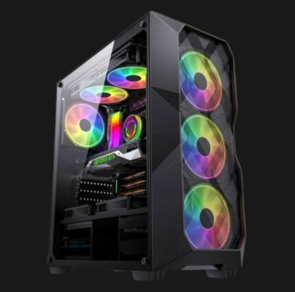 AMD RYZEN 5 2600X GAMING PC WITH 8GB RAM 128GB NVME + GTX 1070 8GB
