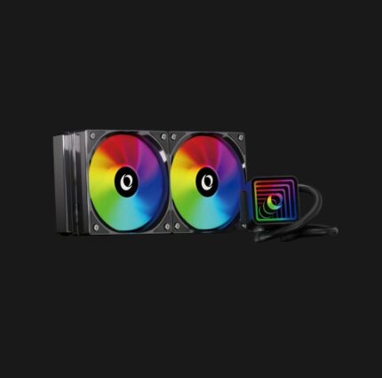 ZEROMASTER 240MM CPU LIQUID COOLER (BLACK)