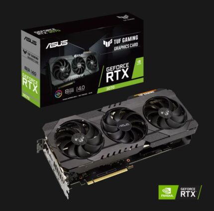 ASUS TUF GAMING RTX 3070 8GB GDDR6X VGA CARD (USED)