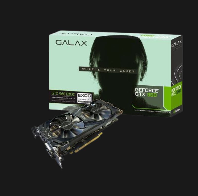 1 Galax Gtx 960 2gb