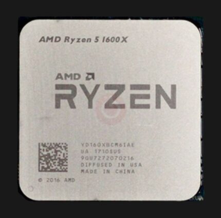 AMD RYZEN 5 1600X PROCESSOR (CORES 6, THREADS 12)