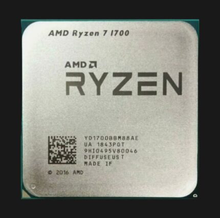 AMD RYZEN 7 1700 PROCESSOR (CORES 8, THREADS 16) (USED)